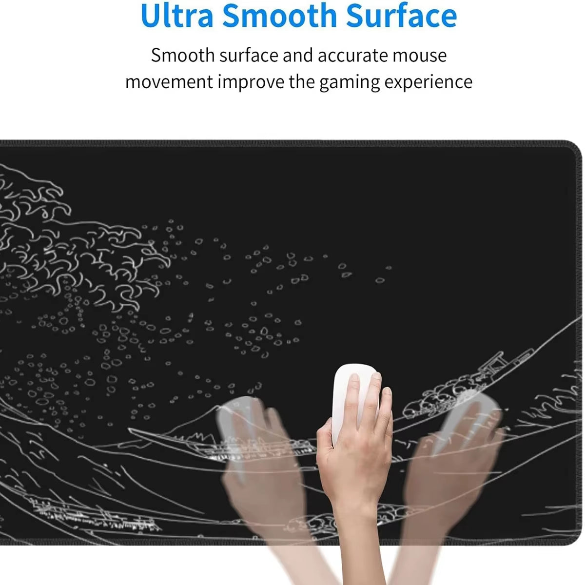 Great Wave Gaming Mousepad XXL Large Mouse Pad Locking Edge Mouse Mat Gamer Keyboards Pads Rubber Desk Mat Office Rug Gaming Mat