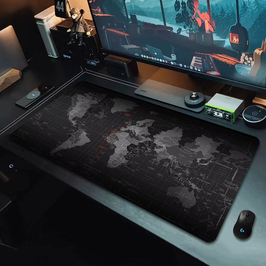 WESAPPA Mouse Pad Large Map Desk Mats XXL Gaming Mousepads Office Table Decor Keyboard Long Padding Notebook Computer Gamer Mat