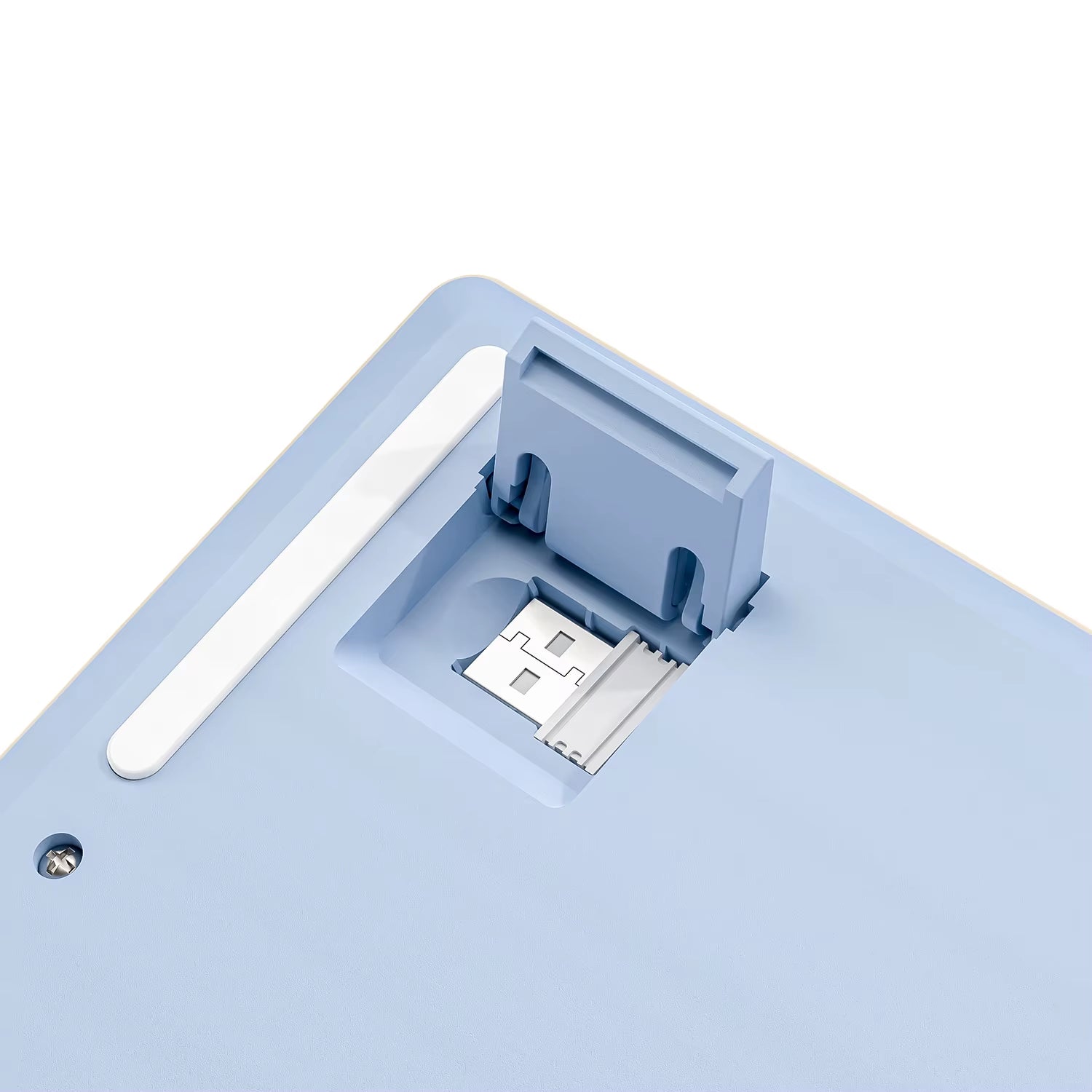 M87 Wireless Keyboard Gaming,87Keys Dual Mode Bluetooth Keyboard with Rainbow-Light RGB,PBT Ballcaps for Silent Office Gaming